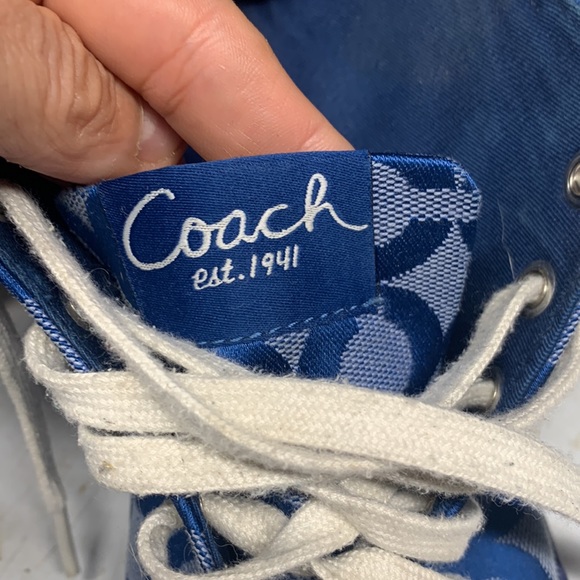 Coach high top runners - Picture 2 of 5